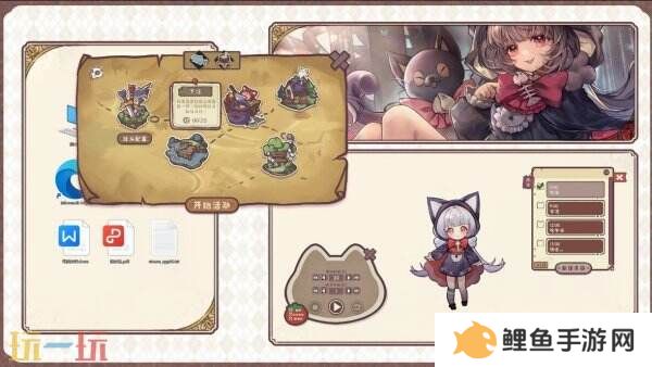 挂机向桌宠游戏《桌面小猫娘》现已正式发售