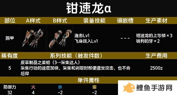怪物猎人荒野套装效果图鉴   全套装效果及制作材料总汇图片45