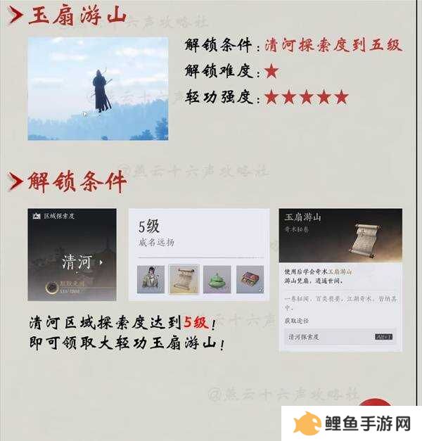 燕云十六声轻功哪里学的   全部轻功获得方法一览图片3